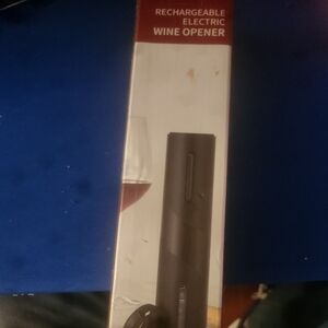 Rechargeable Electric Wine Opener - Black